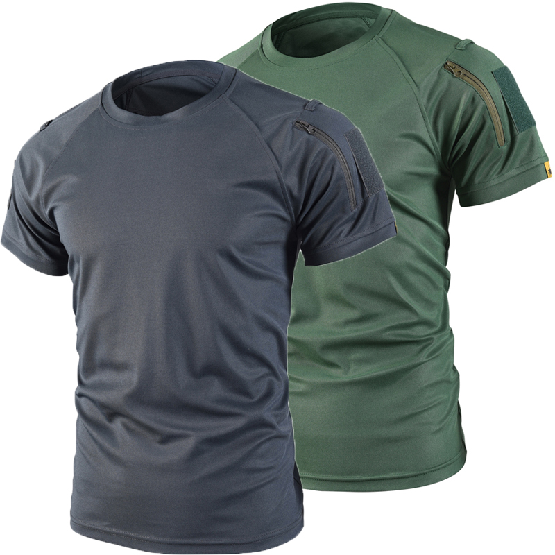 Tactical Military Shirt Cargo - Männer Militär Sommer Sport T-shirts Schnell