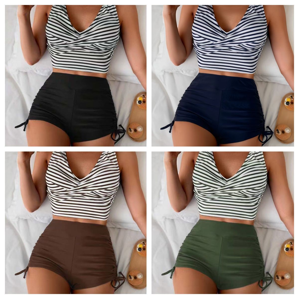 Damen Bademode Bikini Crop Top – Shorts Bewertung und Preis