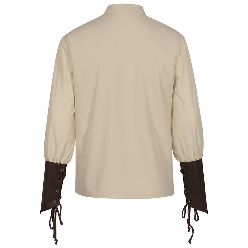 Mittelalterliches Piratenhemd  – Medieval Gothic Lace Up Pirate Shirt Bewertung und Preis
