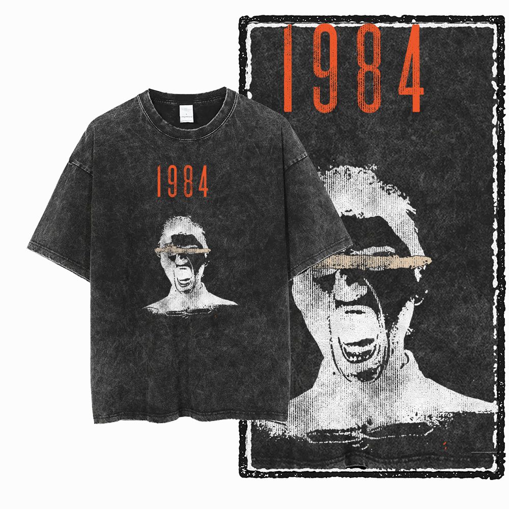 G02 Exklusives Herren-T-Shirt  – Acid Wash Vintage Graphic T Shirt Bewertung und Preis
