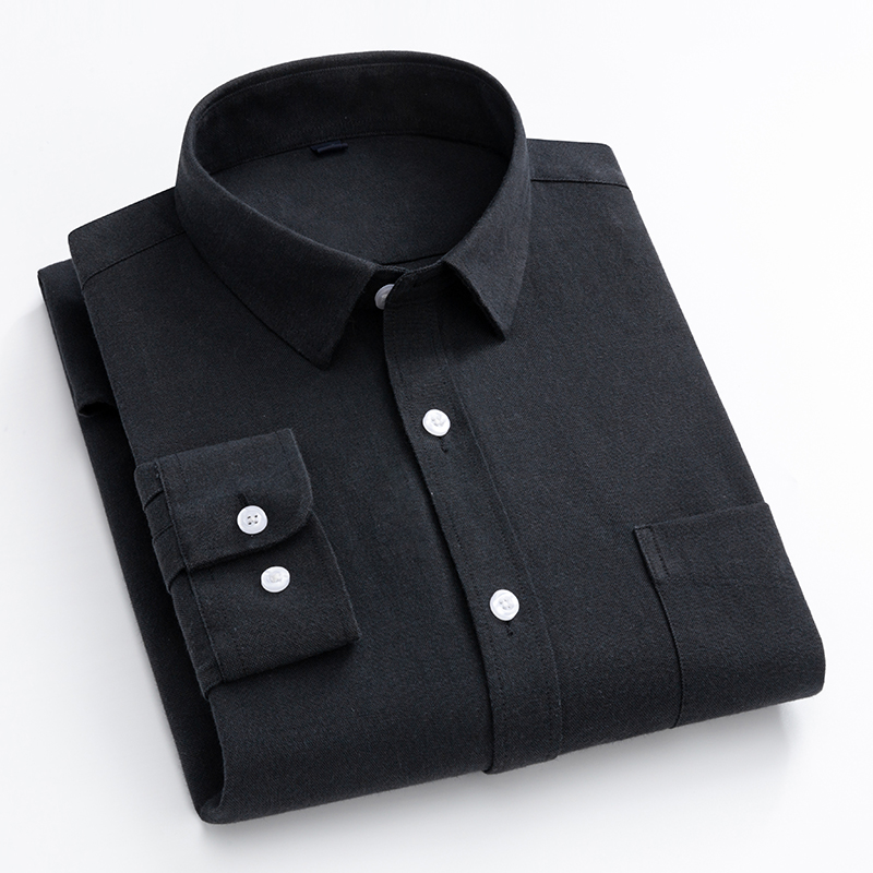 Marineblaues Oxford-Hemd für H – Oxford Cotton Casual Shirt Business Bewertung und Preis