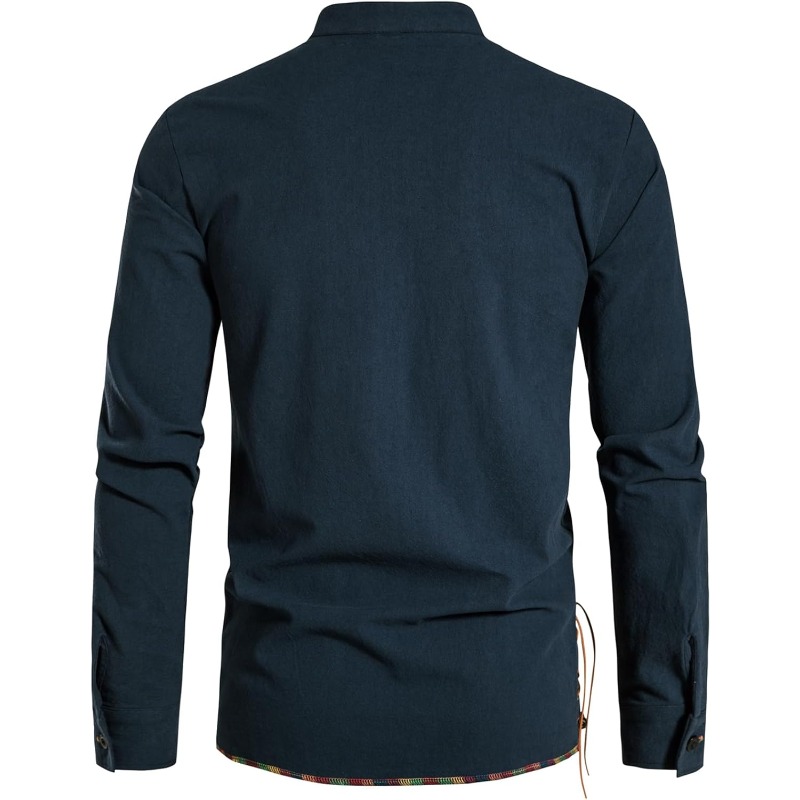 Herren-Piratenhemd, Wikinger,  – Medieval Gothic Lace Up Pirate Shirt Bewertung und Preis