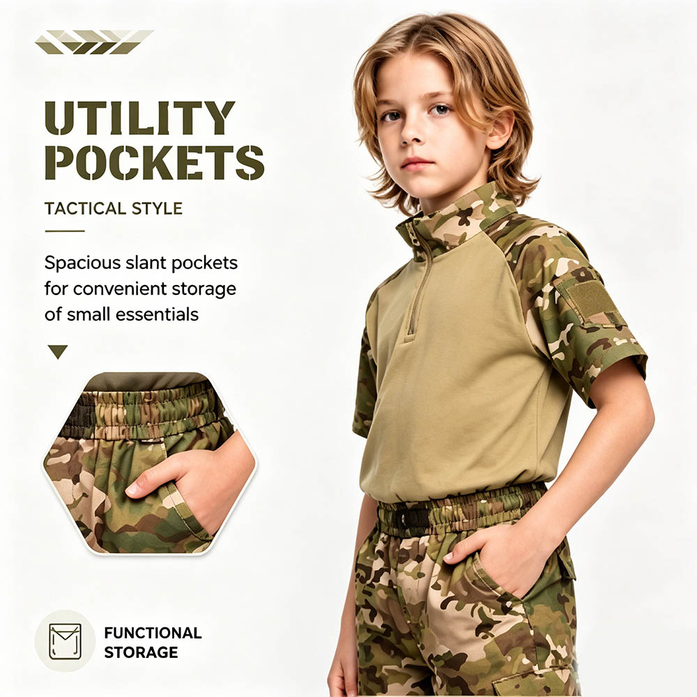 Taktischer Froschanzug für Kin – Tactical Military Shirt Cargo Bewertung und Preis
