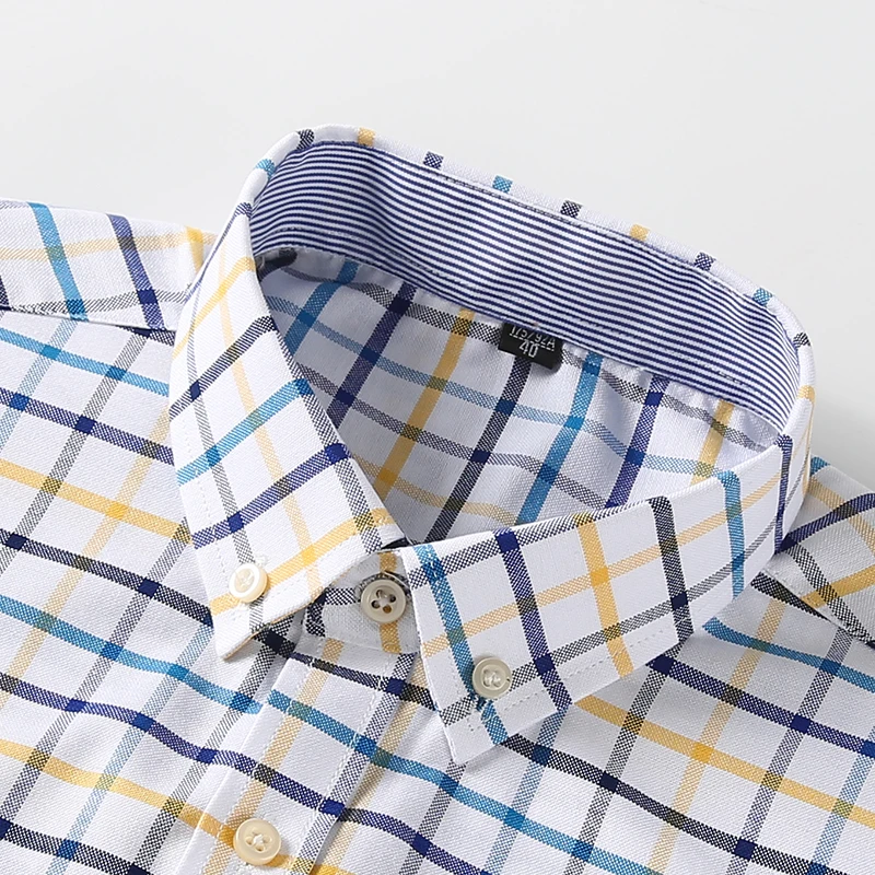 Herrenhemden aus 100 % Baumwol – Oxford Cotton Casual Shirt Business Bewertung und Preis