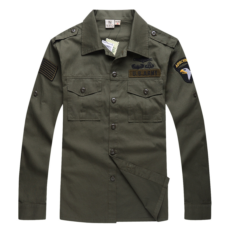 Langärmliges taktisches Hemd f – Tactical Military Shirt Cargo Bewertung und Preis