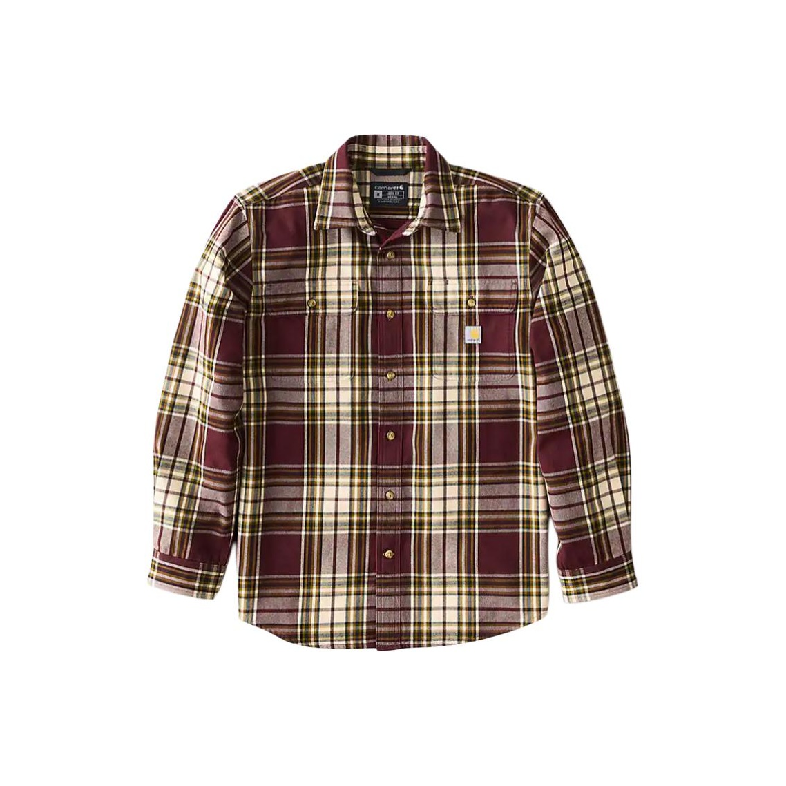 Carhartt FW25 107013 Loose Fit – Flannel Plaid Shirt Heavy Weight Bewertung und Preis