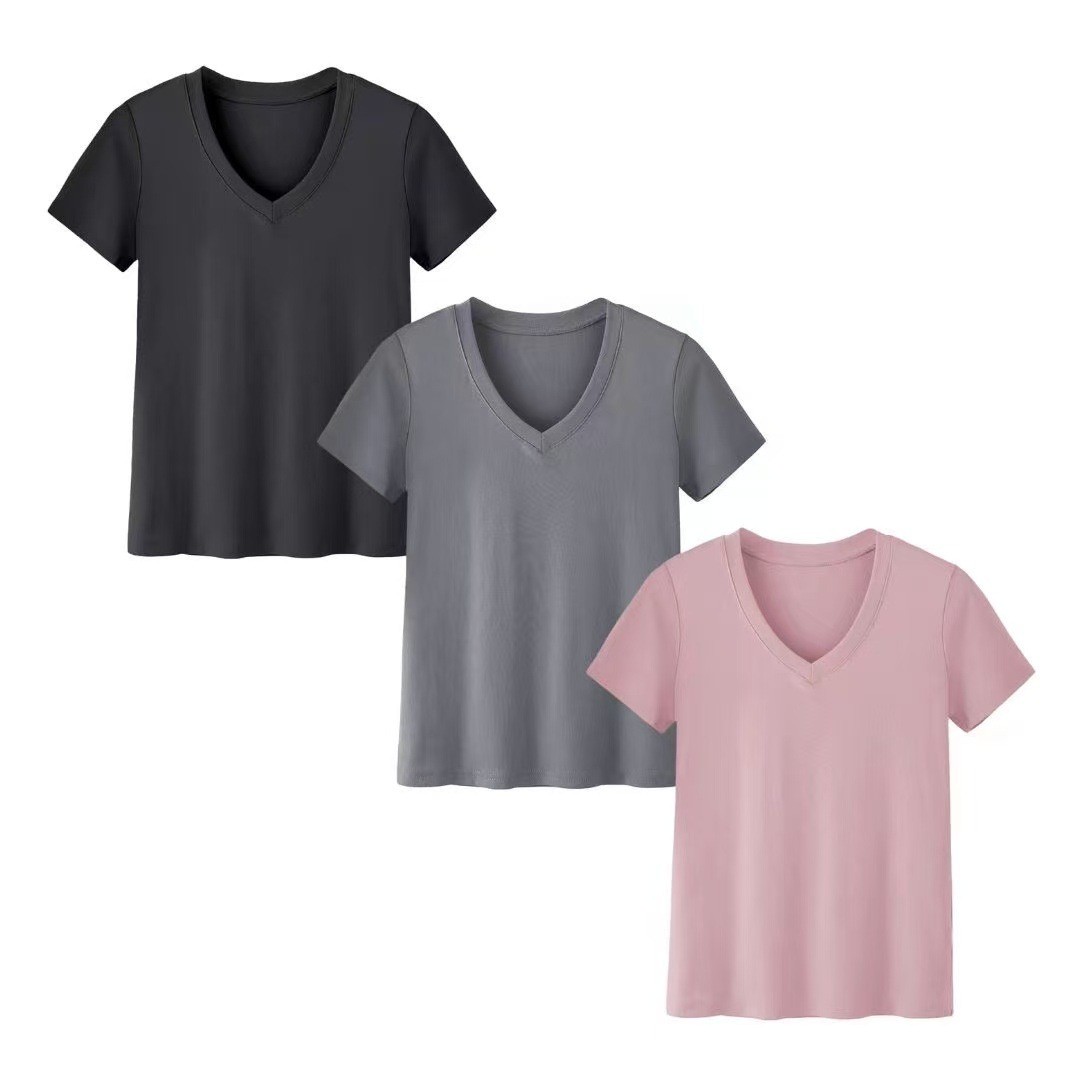 Damen Casual High-Neck Kurzarm – T-Shirts Bewertung und Preis