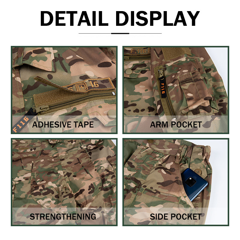 Lynjacye F116 Uniform Taktisch – Tactical Military Shirt Cargo Bewertung und Preis