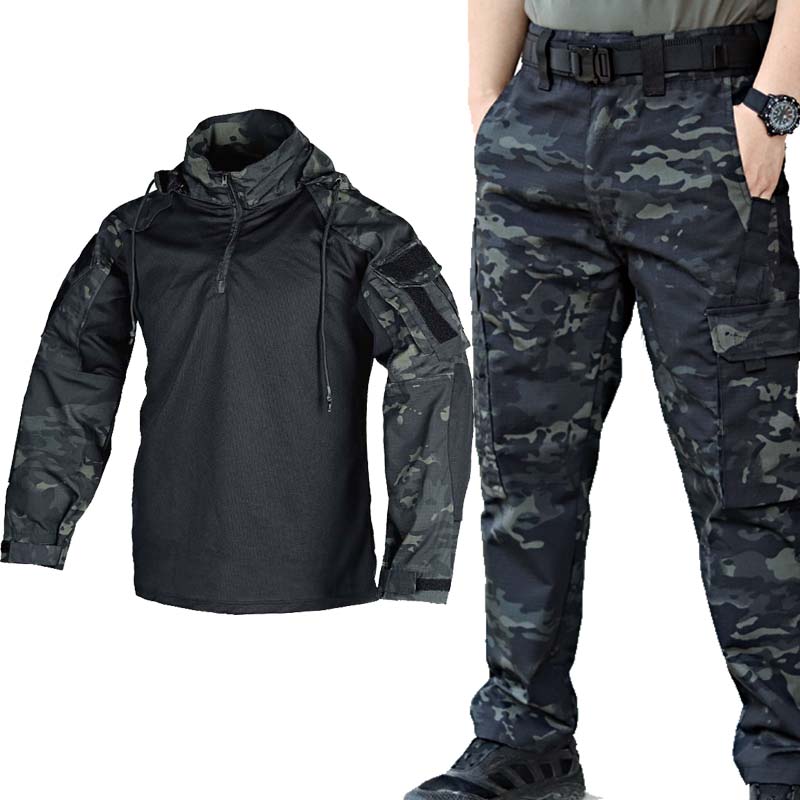 Taktisches Uniform-Set, Militä – Tactical Military Shirt Cargo Bewertung und Preis
